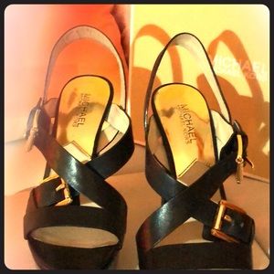 Michael Kors Black Platform Women’s Size 8